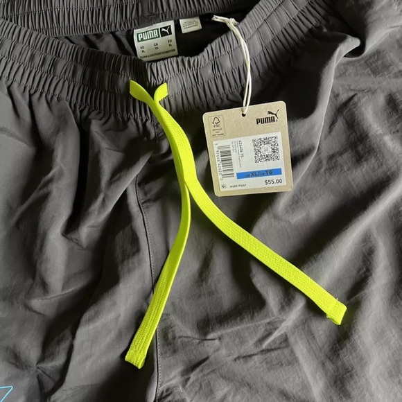 Puma Classics Woven Graphic Shorts Black Size XL NWT $55 - Picture 10 of 11